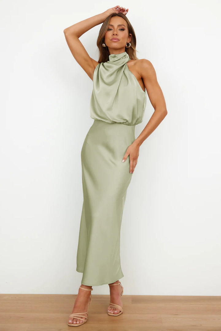 Alma | Halter Neck Dress