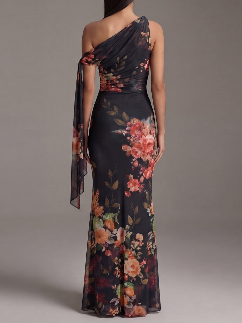 Tamsin™ | Elegant One-Shoulder Maxi Dress