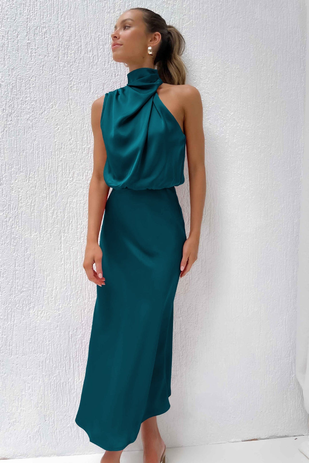 Alma | Halter Neck Dress