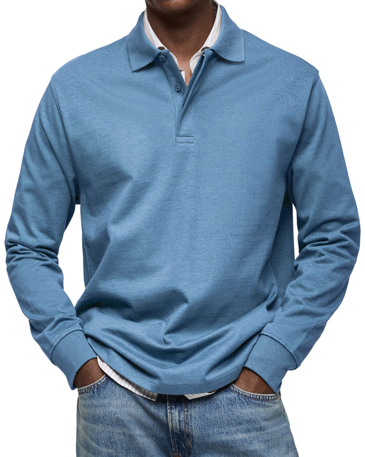 Henry | Casual Long Sleeve Polo