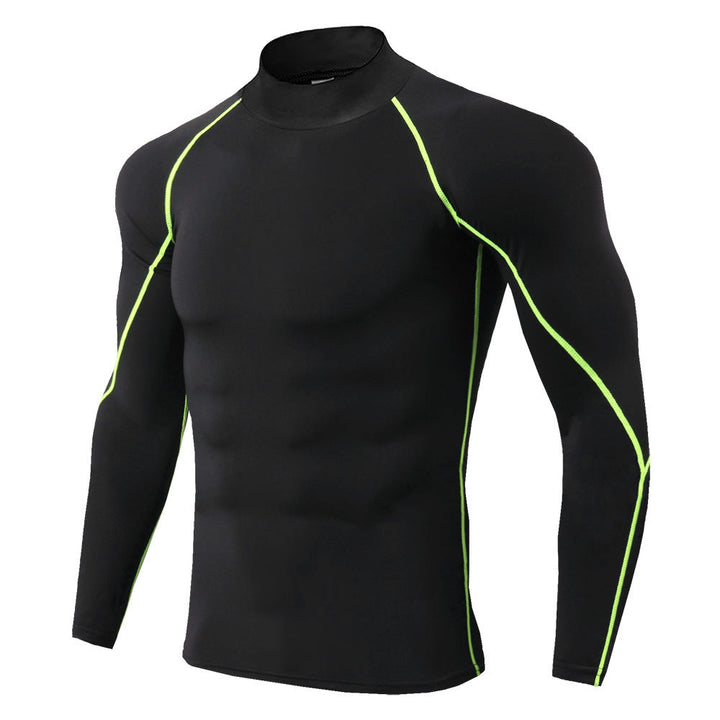 Mattheus™ | Muscle Fit High Collar Elastic Fitness Sweatshirt