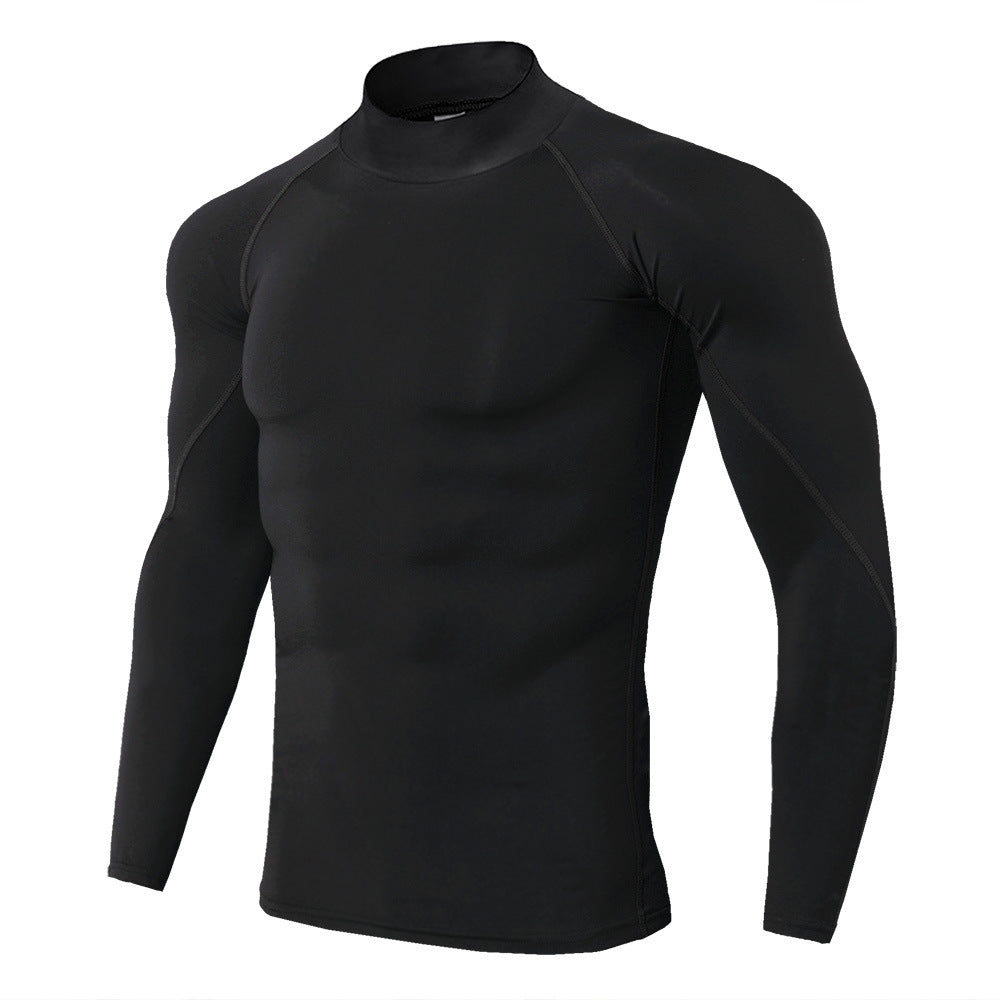 Mattheus™ | Muscle Fit High Collar Elastic Fitness Sweatshirt