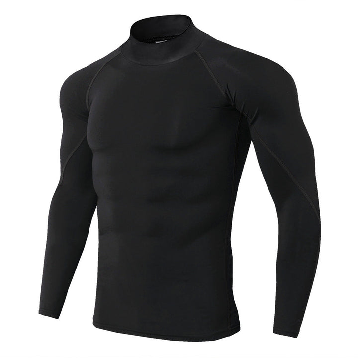Mattheus™ | Muscle Fit High Collar Elastic Fitness Sweatshirt