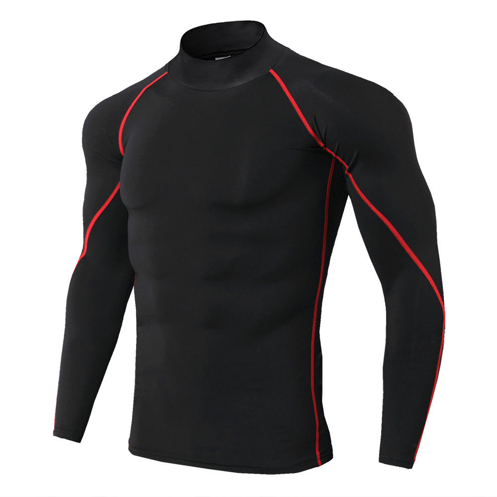 Mattheus™ | Muscle Fit High Collar Elastic Fitness Sweatshirt