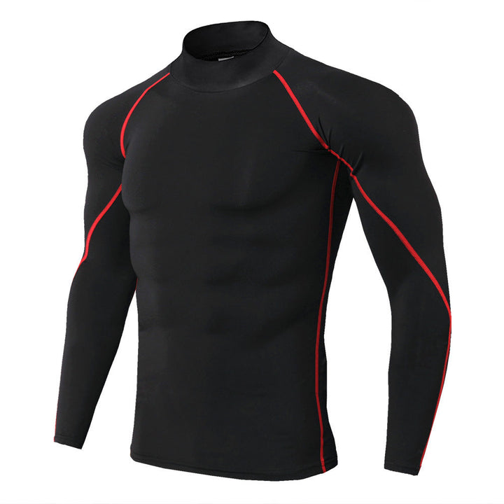 Mattheus™ | Muscle Fit High Collar Elastic Fitness Sweatshirt