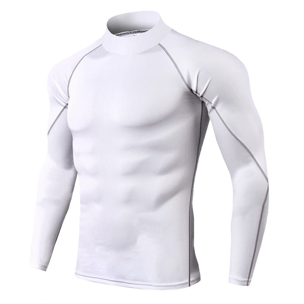 Mattheus™ | Muscle Fit High Collar Elastic Fitness Sweatshirt