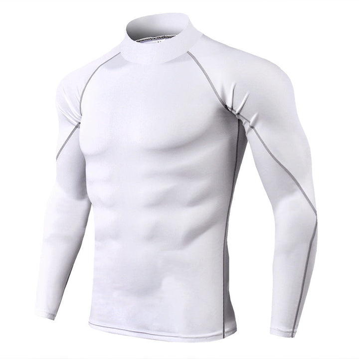 Mattheus™ | Muscle Fit High Collar Elastic Fitness Sweatshirt