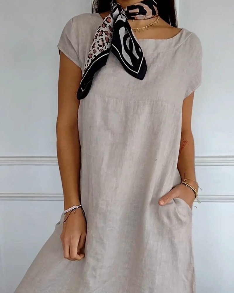 Fatima | Casual Cotton Dress