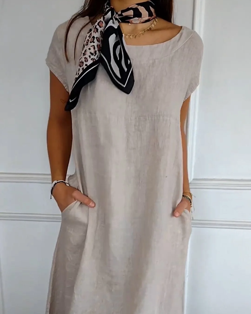 Fatima | Casual Cotton Dress
