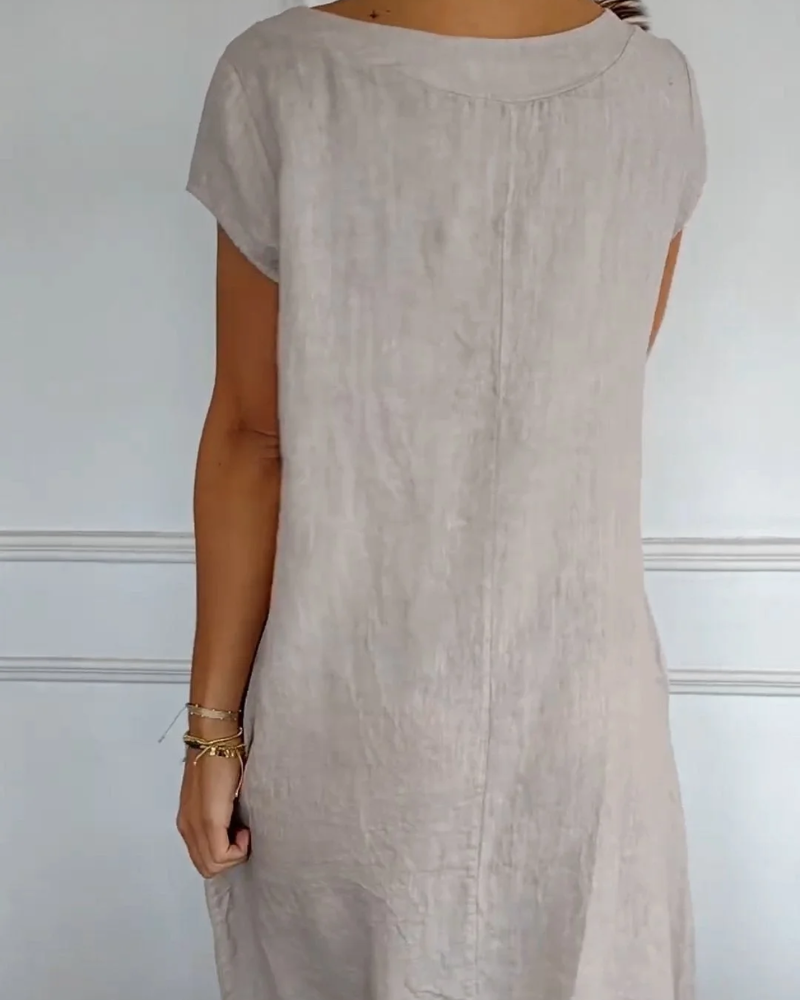 Fatima | Casual Cotton Dress