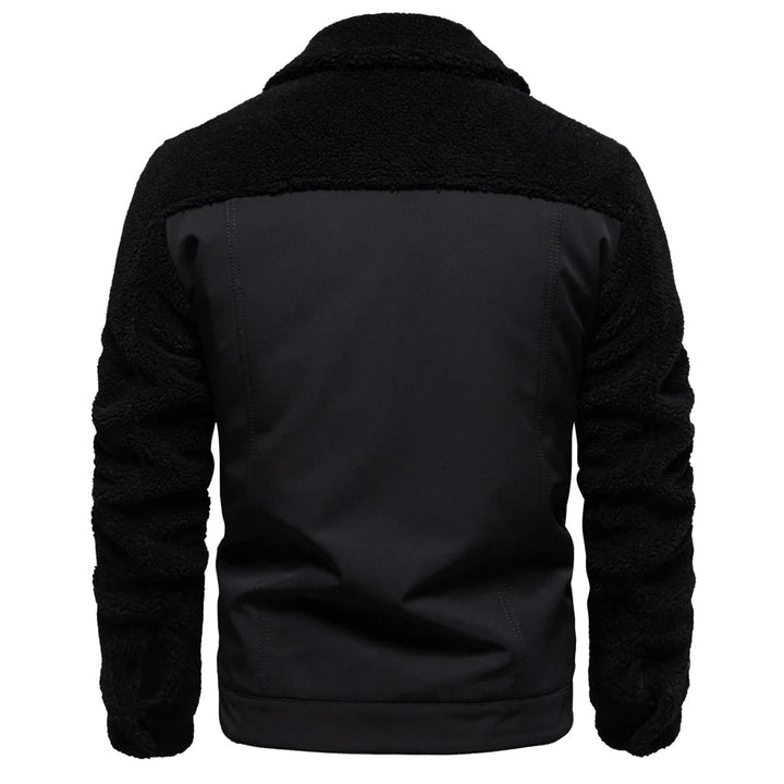Godfrey™ | Fleece-Lined Sherpa Patchwork Jacket