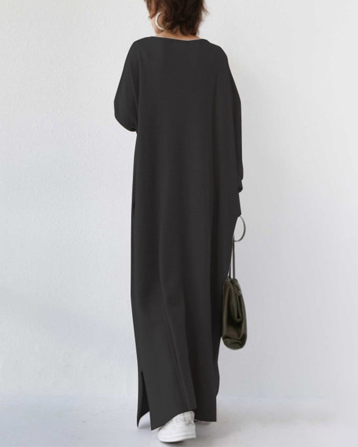 Myrtel | Elegant Casual V-Neck Dress