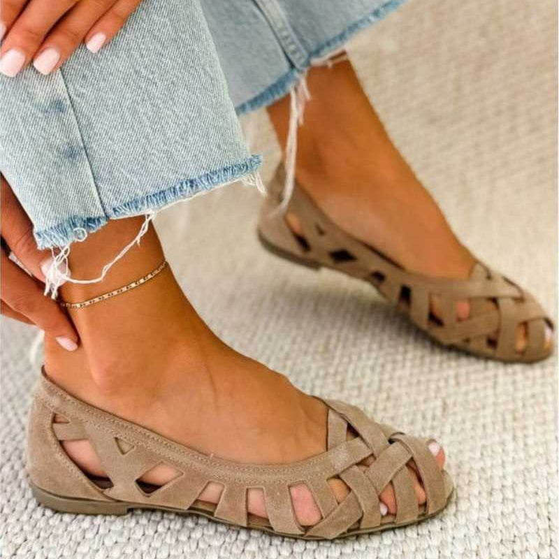 Colorful Comfortable Caterina Braided Sandals