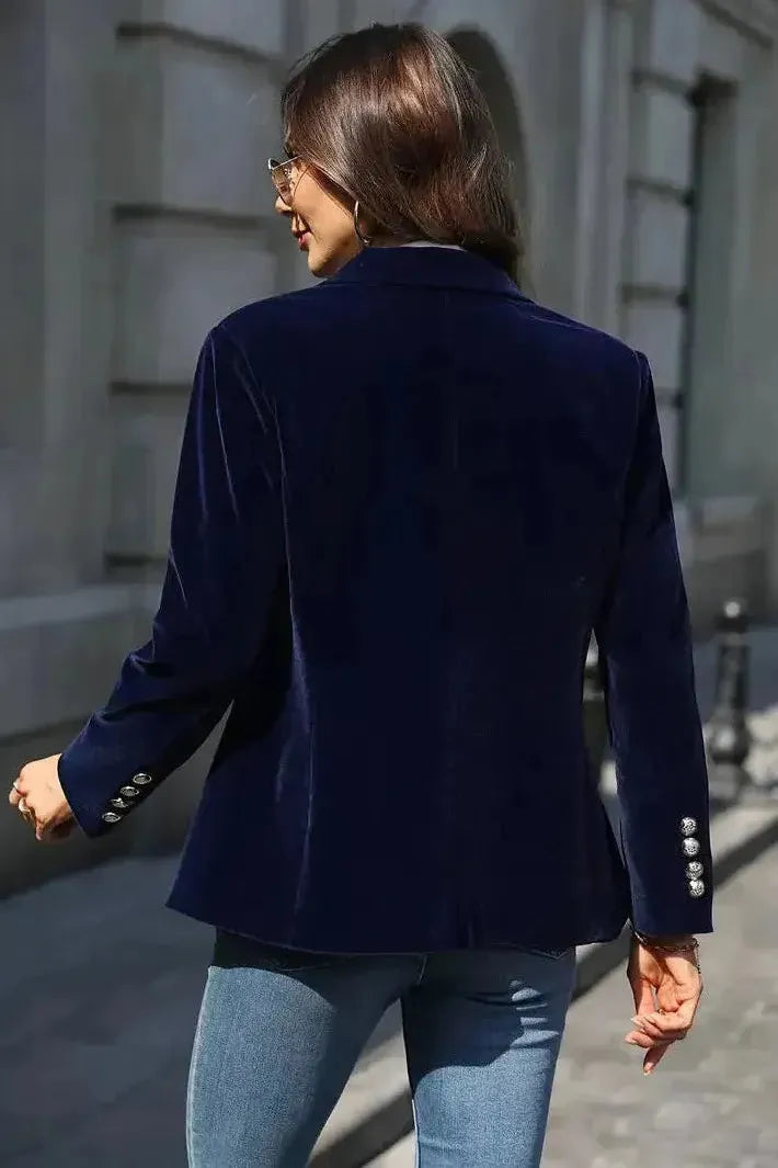 Romina | Velvet Luxe Statement Blazer