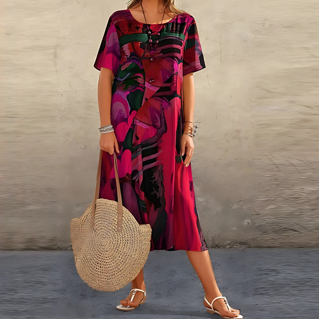 Tressa |  Comfortable Floral Dress