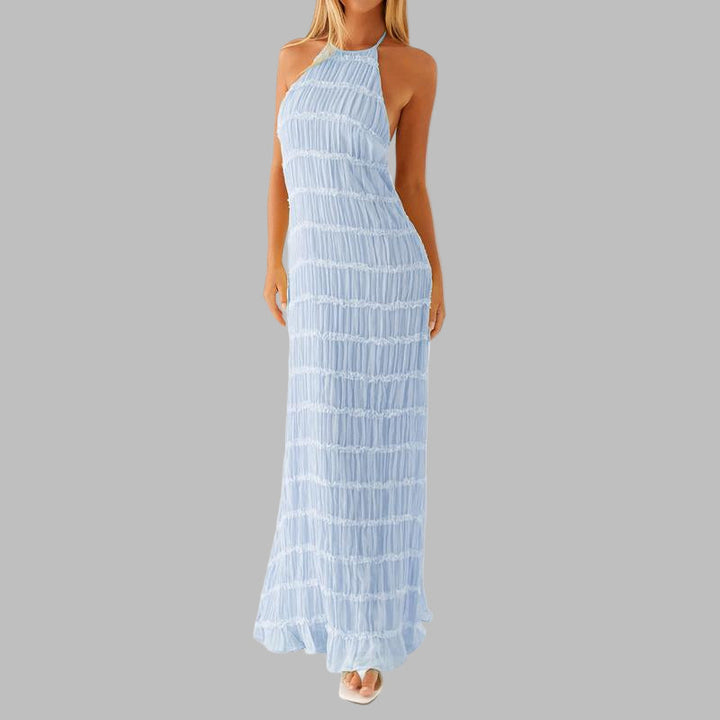 Diadem | Elegant Sleeveless Backless Bodycon Maxi Dress