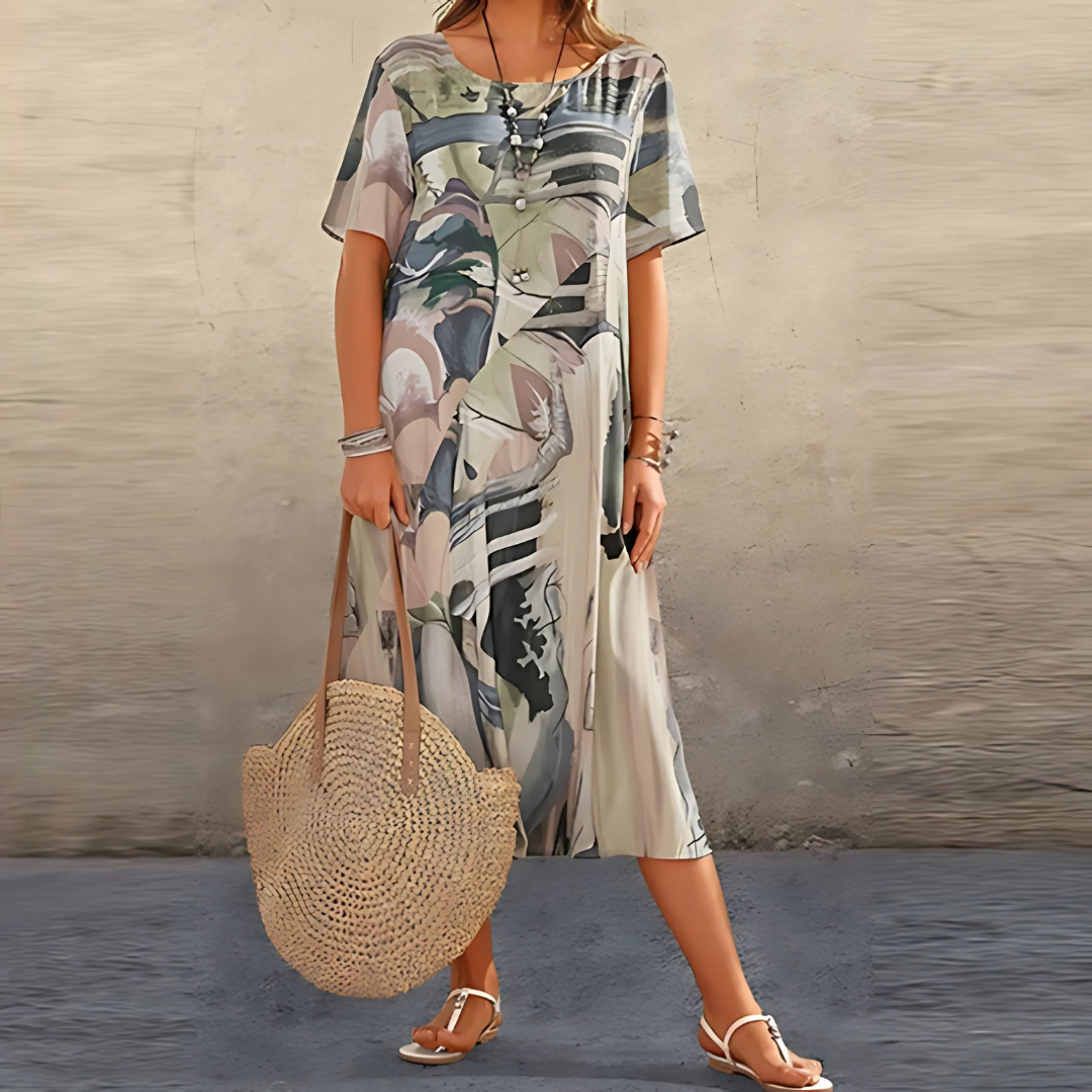 Tressa |  Comfortable Floral Dress