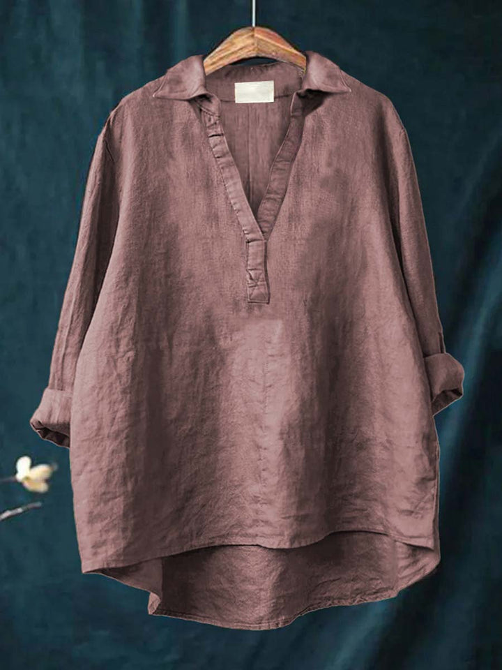 Andréa | Elegant Natural Blouse