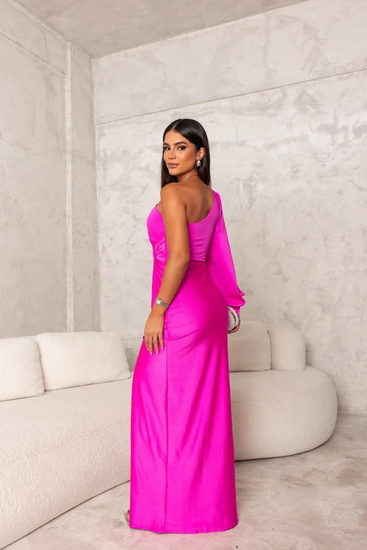 Mabel | Long Skirt Slit Dress
