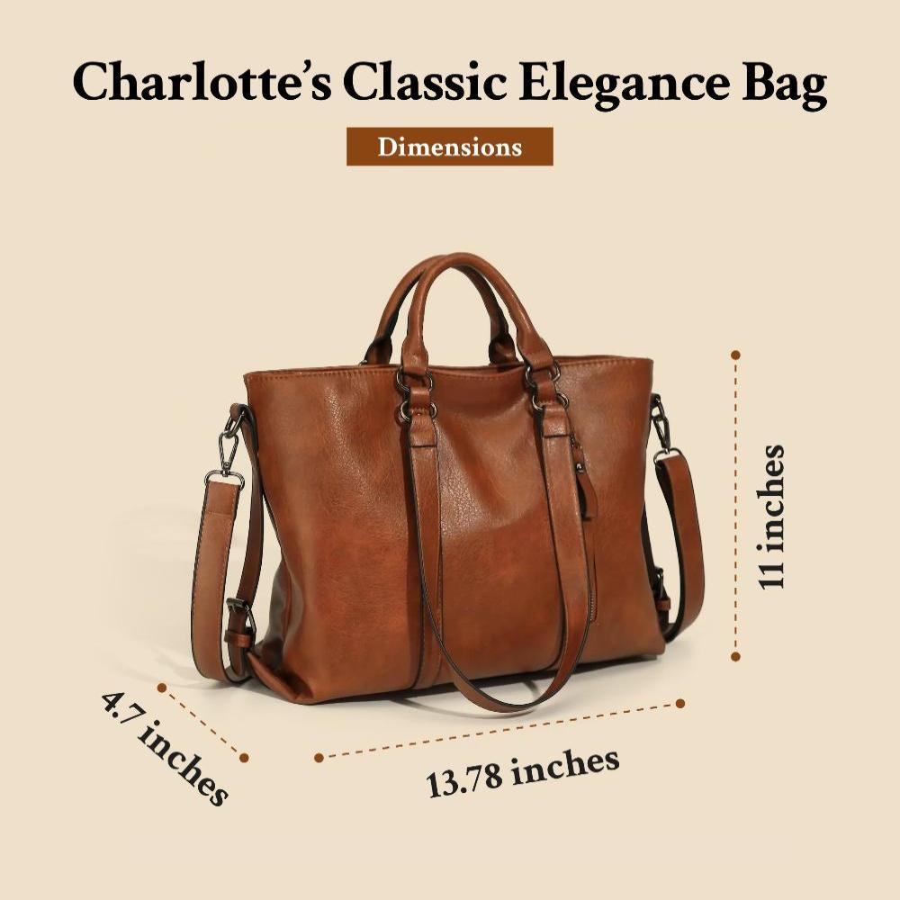 Jack Faelan | Charlotte’s Classic Elegance Vintage Tote Bag