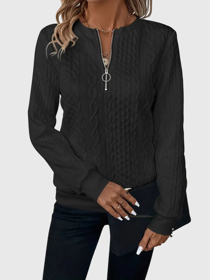 Arianna | Sweater with Zipper