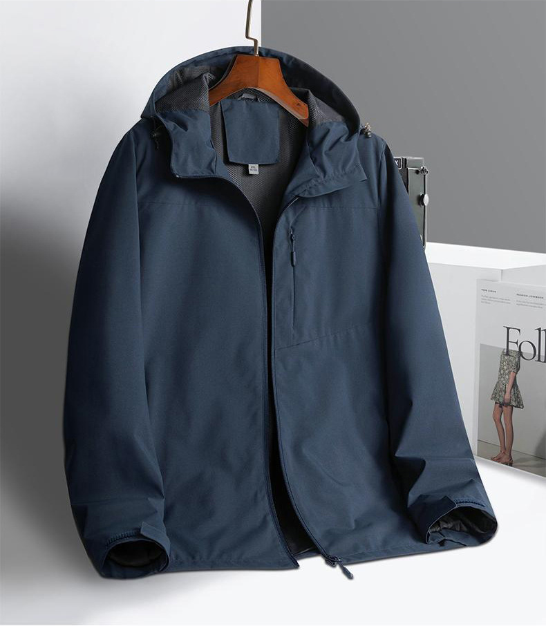 Gavin™ | Solid Color Waterproof Windbreaker Jacket