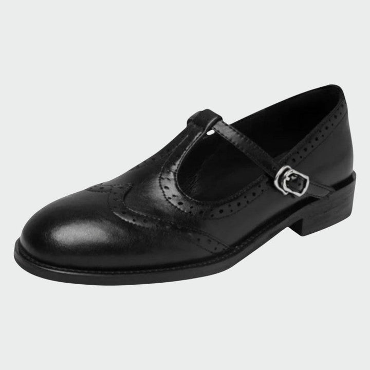 Olivia™ | Elegant Leather Mary Jane Shoes