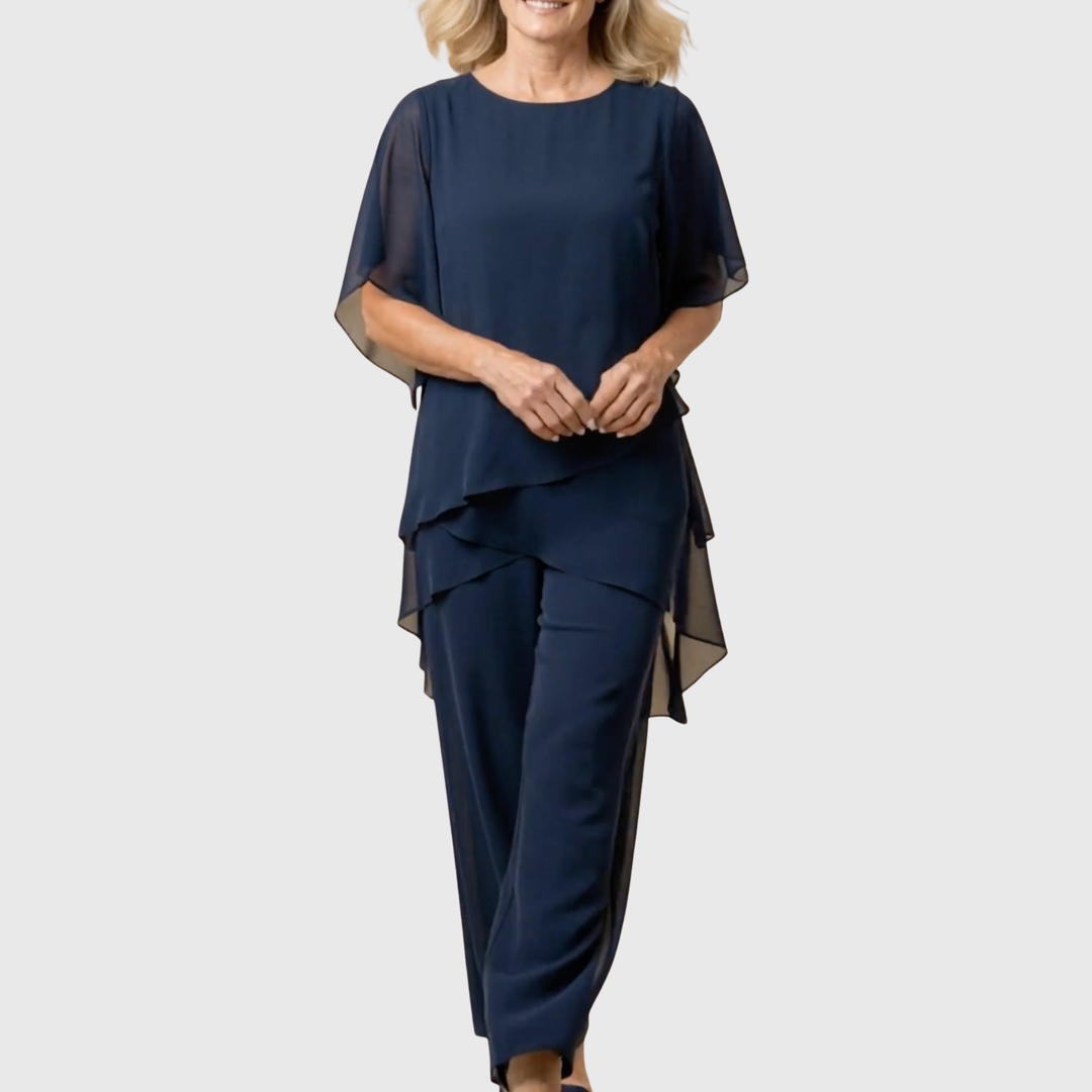 Chiara | Elegant Layered Two-Piece Set
