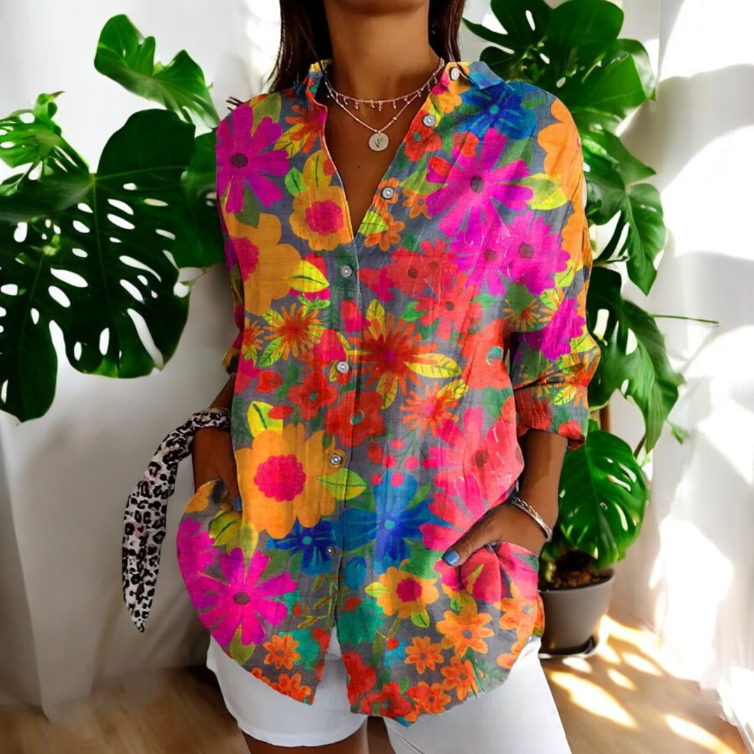 Darlene | Stylish Floral Blouse