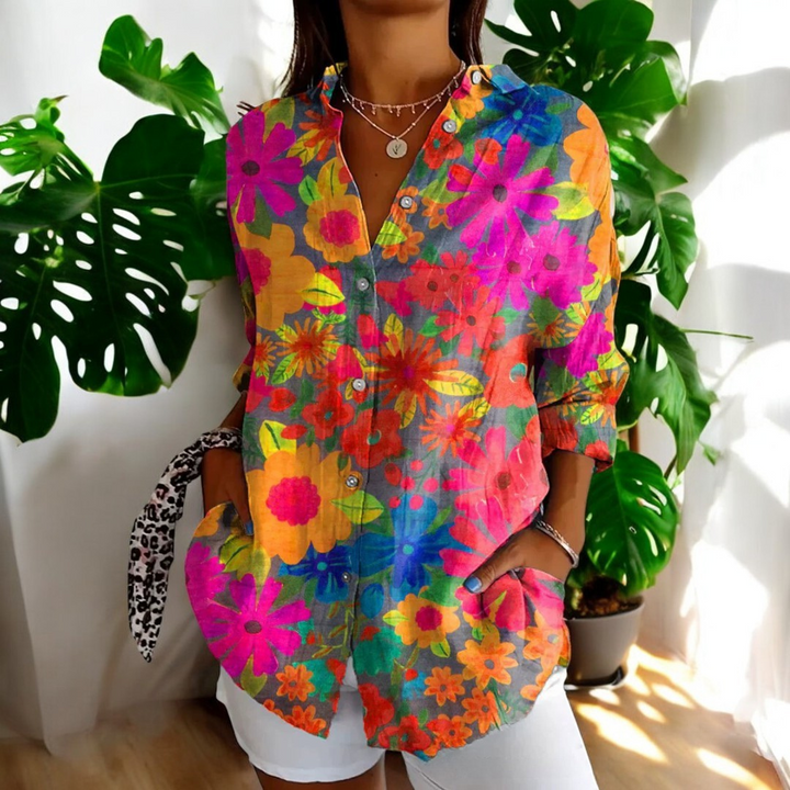 Darlene | Stylish Floral Blouse