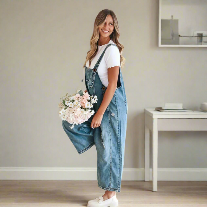 Shabby | Vintage Wash Adjustable Jumpsuit