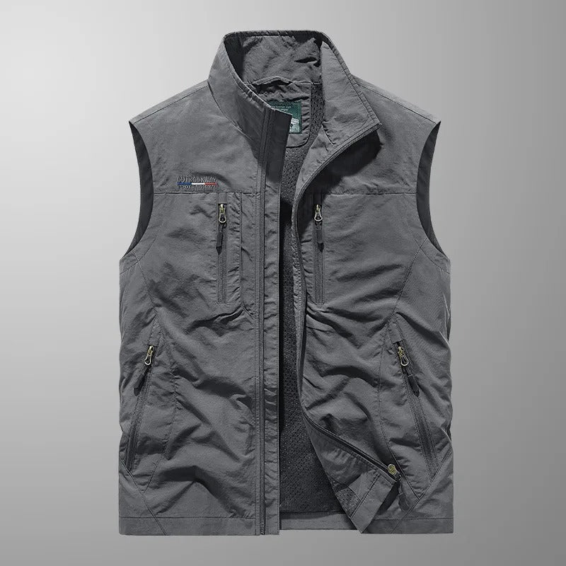 Arthur | Multi-Pocket Breathable Outdoor Cargo Vest