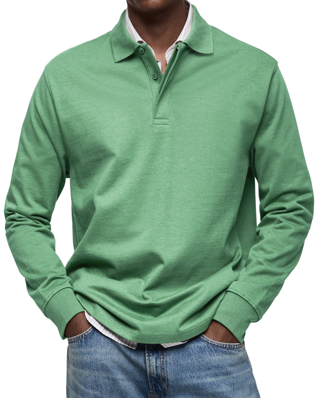Henry | Casual Long Sleeve Polo