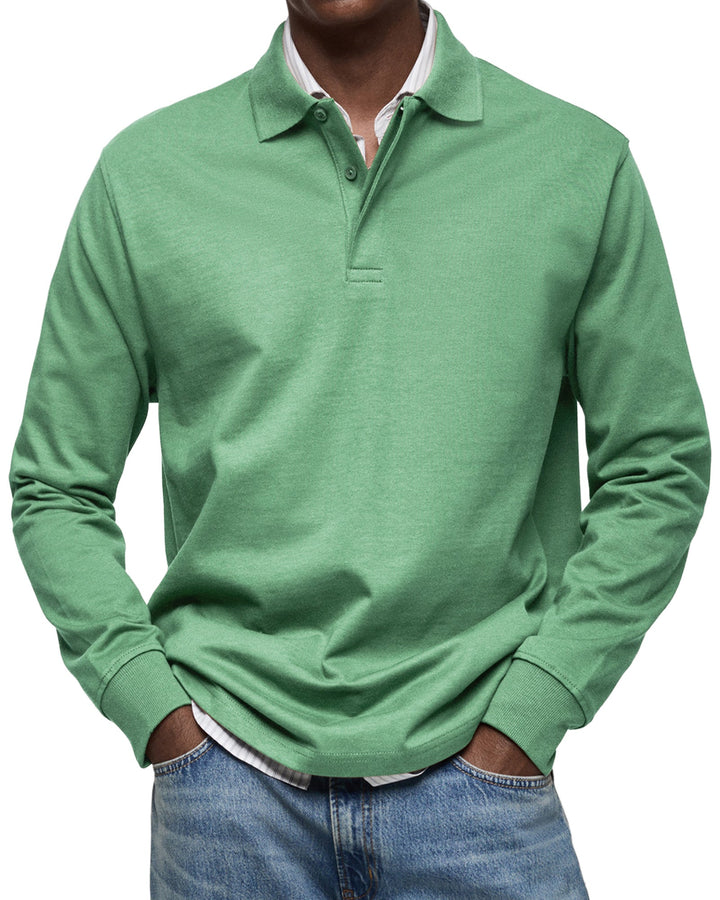 Henry | Casual Long Sleeve Polo