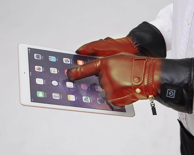 Heated Driving Gloves Motorcycle Bike Gloves Waterproof Touchscreen Gloves Electric Unisex Winter Gloves