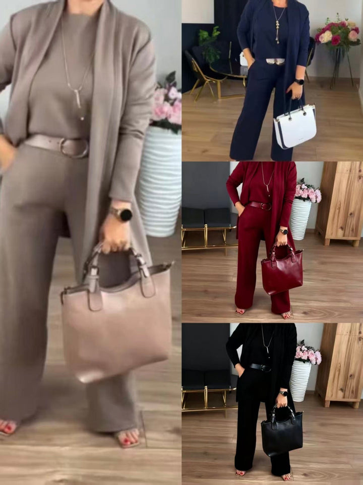 Lainey | Elegant  Relaxed Knit Set