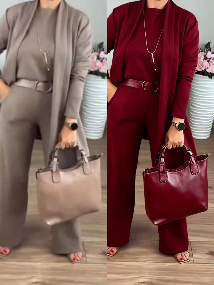 Lainey | Elegant  Relaxed Knit Set