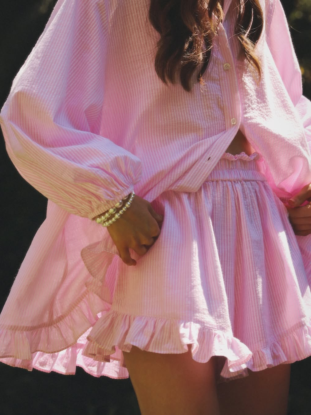 Tiana | Ruffled Two - Piece Set