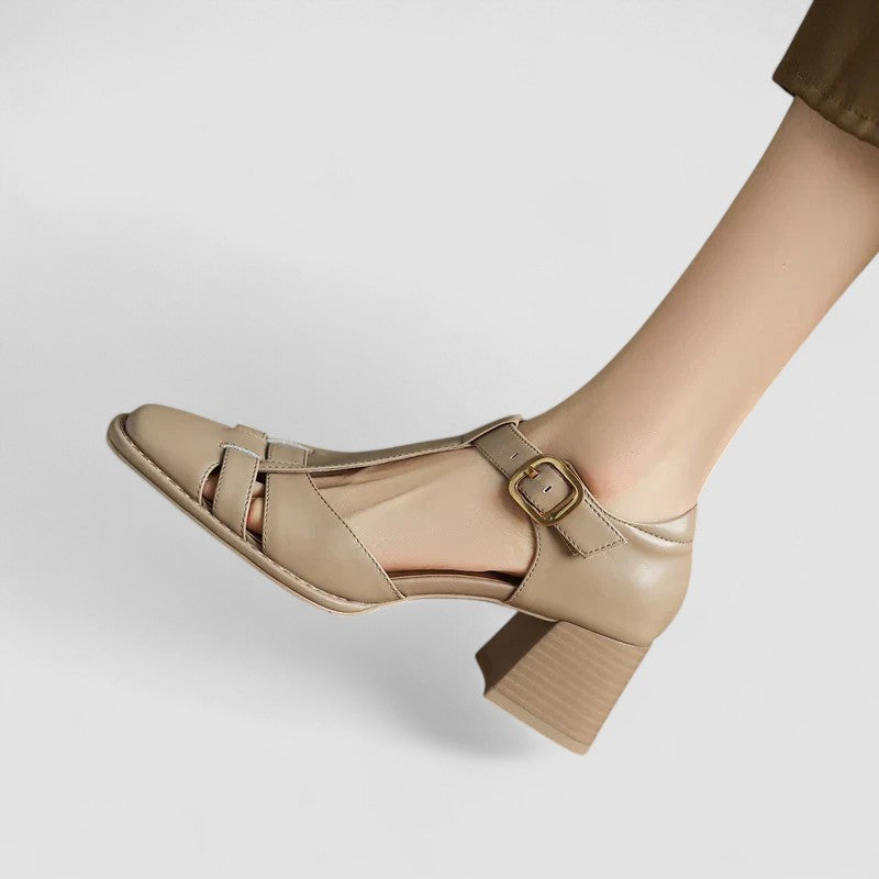 Scarlett™ | Orthopedic T-Strap Heels