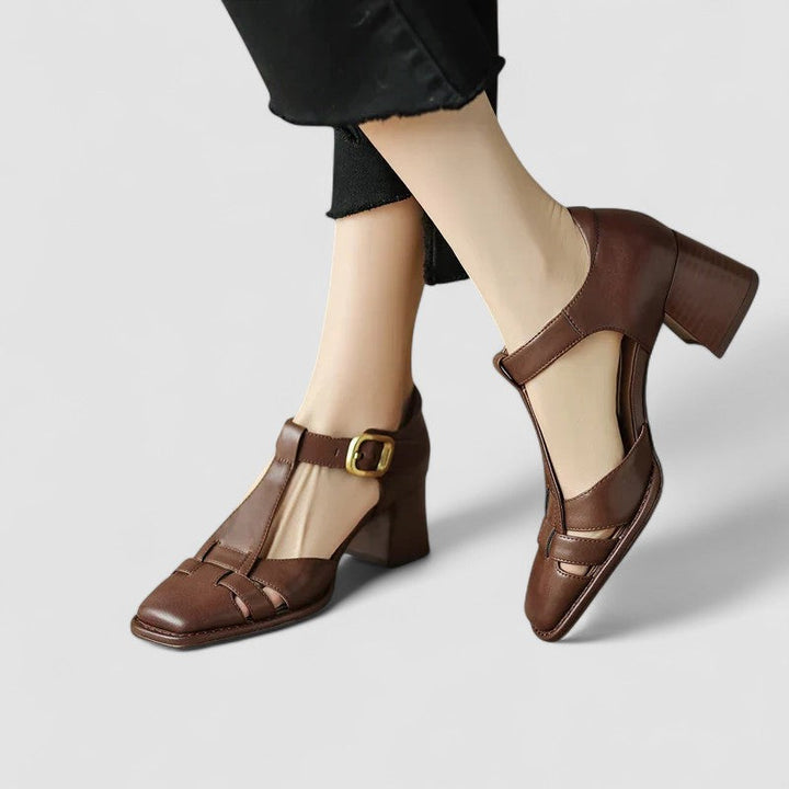 Scarlett™ | Orthopedic T-Strap Heels