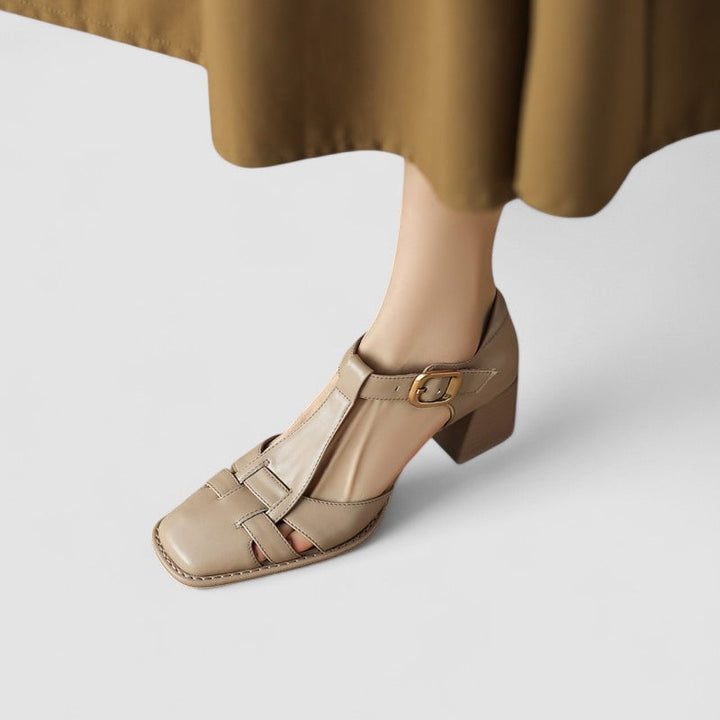 Scarlett™ | Orthopedic T-Strap Heels
