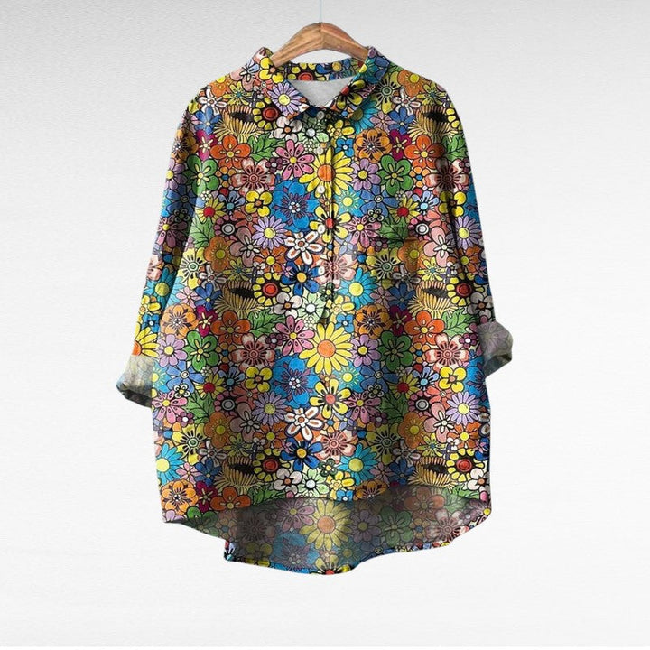 Marjolaine | Vintage Floral Top