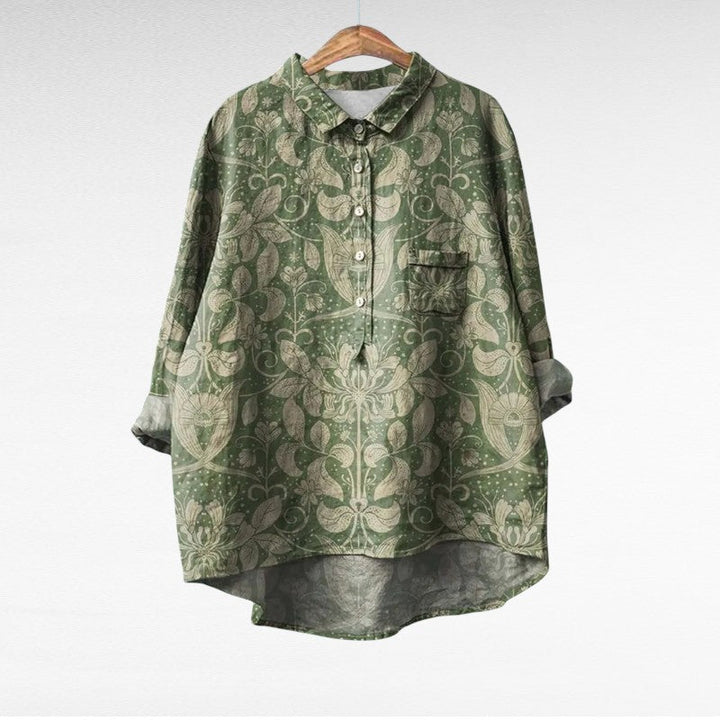 Marjolaine | Vintage Floral Top