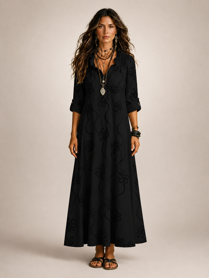 Merle | Tummy-Hiding Floral Summer Dress