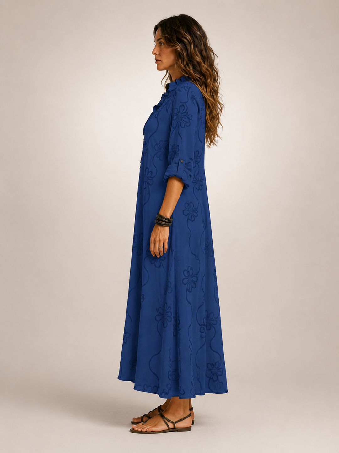 Merle | Tummy-Hiding Floral Summer Dress