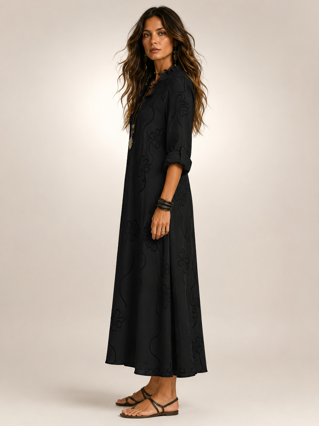Merle | Tummy-Hiding Floral Summer Dress