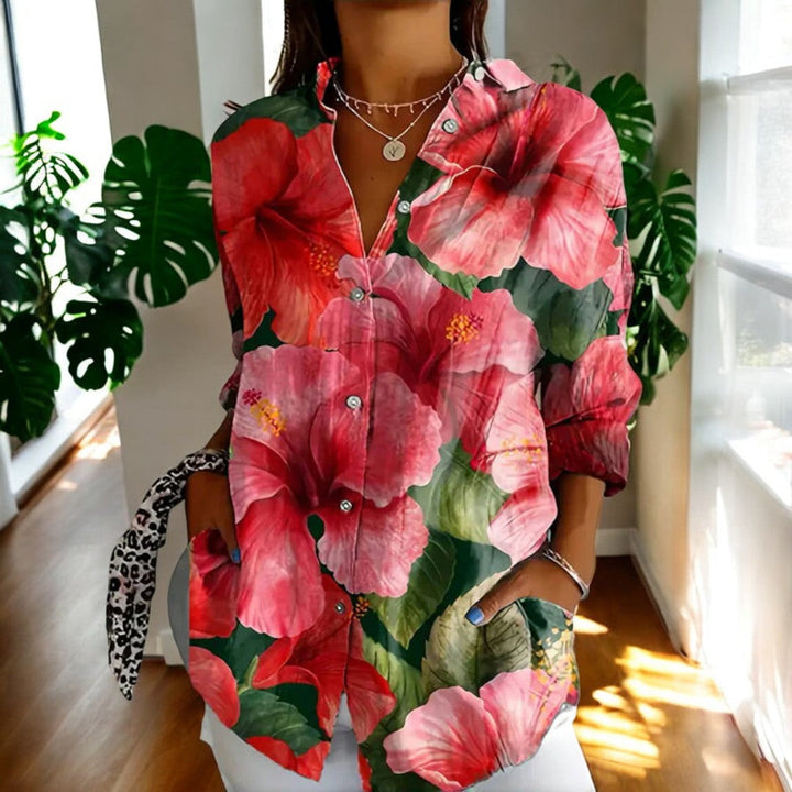 Darlene | Stylish Floral Blouse