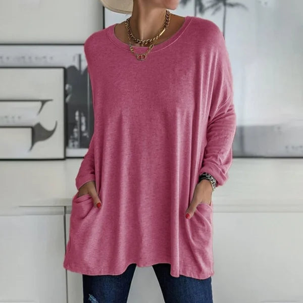Marie | Relaxed Long Sleeve Top