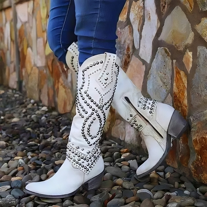 Everly | Western Knee-High Boots