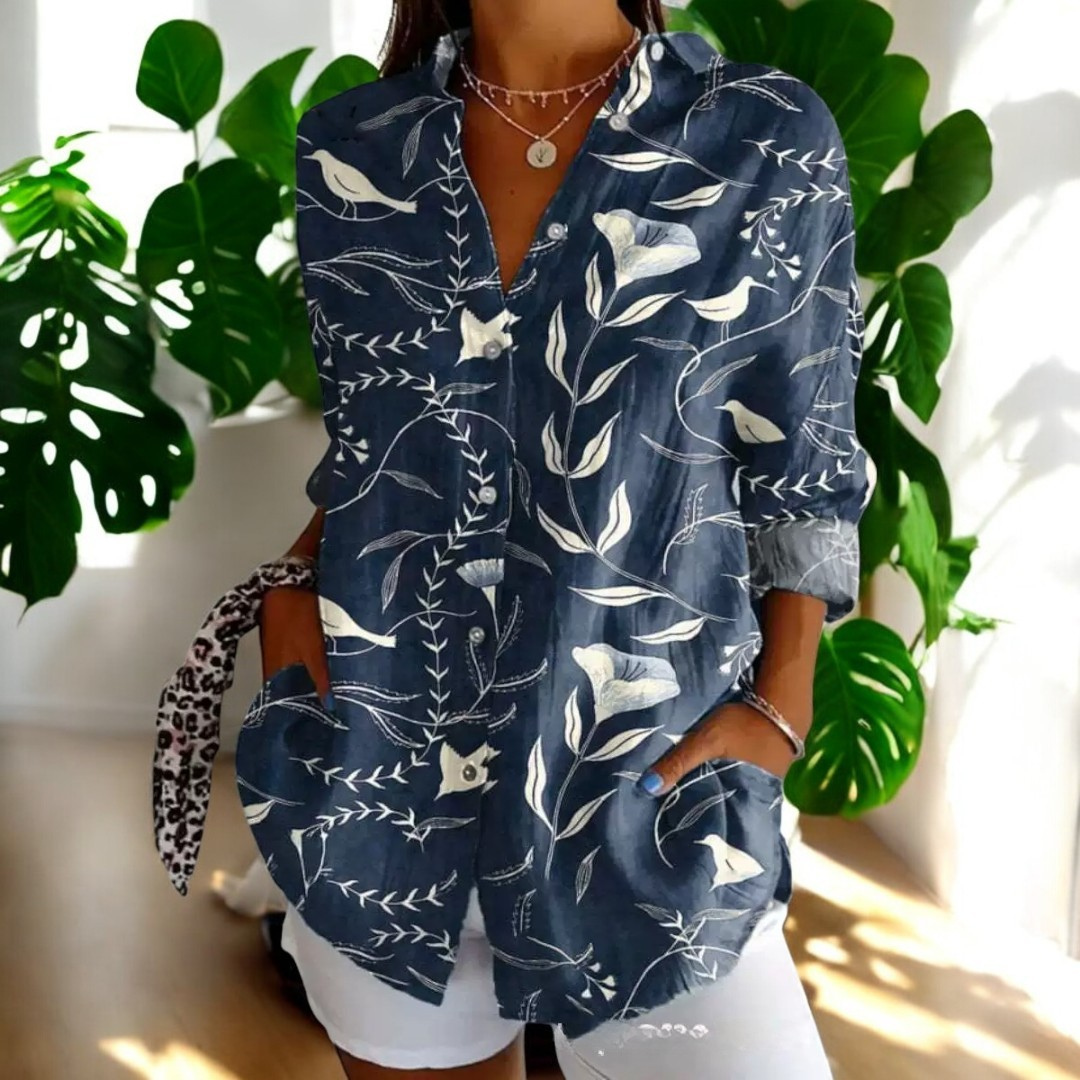 Darlene | Stylish Floral Blouse